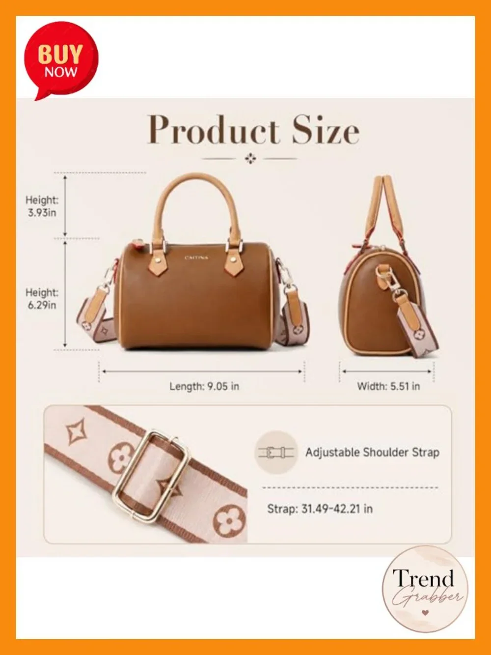 Women Vegan Leather Barrel Satchel Handbag Crossbody Purse Top Handle Shoulder